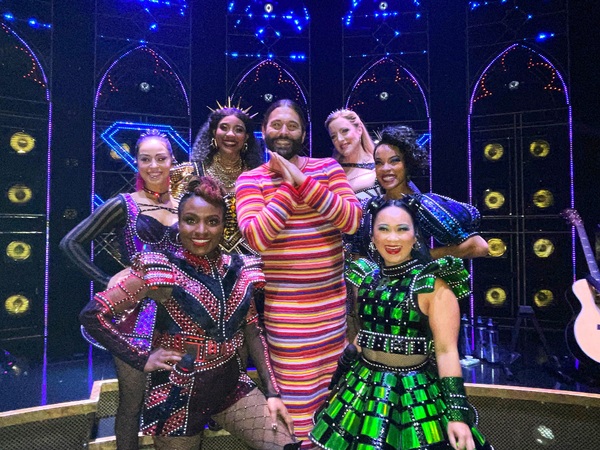 Photos: Jonathan Van Ness Attends Performance of SIX on Broadway Image